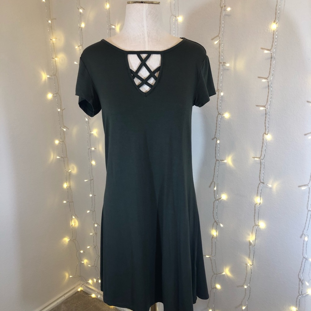 Brushed Knit Sheath Dress